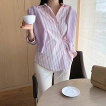 더제이수 / [the J.Soo] 언커먼 스트라이프 셔츠