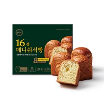 [신세계푸드] 밀크앤허니 16결 데니쉬식빵 520g x 2봉, 색상:단일상품