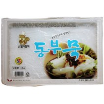 서구식품 서구 다람쥐 동부묵 2Kg 2개