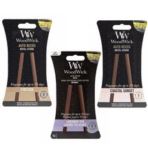 우드윅 우드윅 오토리드 리필 차량용 방향제 (본체 미포함), 파이어사이드(리필), 1개