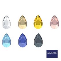 SWAROVSKI 스와로브스키 플렛페어 컷 8x5mm, 사파이어／옵션명2