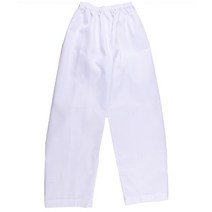 유도복 태권도 도복 선수용 주짓수 합기도 무도복 흰색 바지 유니폼 가라테 격투 바지 전문 트레이너 흰색 의류 성인