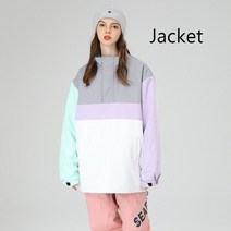 스노보드자켓 새로운 스키 재킷 스노우 보드 자켓 방수 Windproof 남자 여자 색상 차단 스웨터 야외 겨울