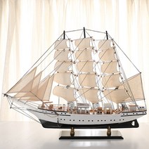 목제 배 모형 범선 완제품 미니어쳐 거실 사무실 장식품 인테리어 소품, 옵션8