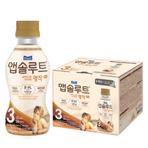 매일유업 앱솔루트 명작 2FL 액상 분유 3단계 240ml x 6입 + 니플 세트, 30세트