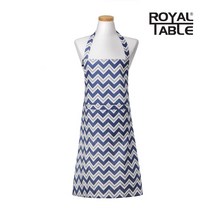 프렌치불 로얄테이블 디자인 방수 앞치마