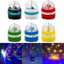 레이저 빔 프로젝터 캠핑용 단초점 샤오미 미니 disco ball light dj 크리스마스 strobe party light music for car home party 회전, 노란색, 별이 빛나는 표지
