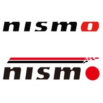 nismo 니스모 로고 닛산 자동차 스티커 튜닝 데칼, 선택-2, 대, 화이트