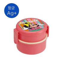 미니 레트로 원형 2단 도시락 [일]
