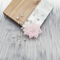 퓨린 헤어핀 셀프웨딩 한복뒤꽂이 헤어악세사리