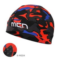 MCN 스컬캡 SKULL CAP K-MESH, 카모 레드