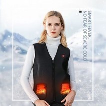 발열조끼 나시 V 넥 전기 USB 발열 겨울 재킷 남녀 공용 Veste Femme 자기 조끼