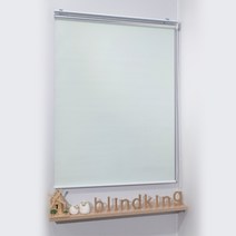 도담블라인드 크리스탈 암막 방염롤스크린 그린 가로 150 cm