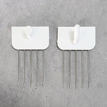 꼭꼬핀 꼬꼬핀 벽핀 벽지핀 벽걸이핀 못없이액자걸기 벽걸이후크, 01)꼭꼬핀-일자형(개당)