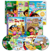 DVD 도라 더 익스플로러 3집 5종세트 DORA THE EXPLORER, 없음