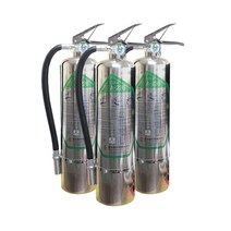 청정 소화기 3kg HCFC-123 친환경소화기 하론 대체형, 소화기+거치대, 18개