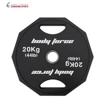 아임핏 중량 바벨 고급 우레탄 원판 고무원판 2.5kg 5kg 10kg 15kg 20kg, 20kg(낱개)