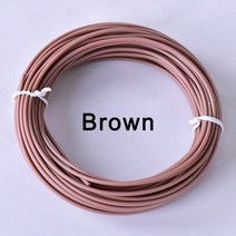 3D프린터필라멘트 PCL 3D 펜 필라멘트 1.75mm 색 옵션 프린터 용 인쇄 재료 드로잉 냄새 없음 5, 32 Brown