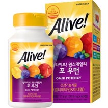 얼라이브 원스데일리 멀티비타민, 60정, 2개