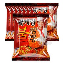 크라운 꽃게랑 불짬뽕 70g 8개