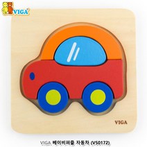 어린이집 1세 2세 아기용 원목퍼즐 목재 교육완구 장난감 나무 지능개발 영유아, 1개