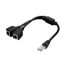 인터넷 UTP랜선 2분배기 RJ45커플러 연장 Y자형 젠더, 상품선택, 1개