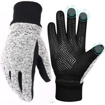 수상스키 제트 바다 수영 해루질 장갑 수영 손갈퀴 웨이크 걸 추운 날씨 따뜻한 실행, L, GRAY