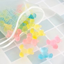 민화샵 수제비누만들기 곰돌이 휴대용비누 비누세트 350개세트, 미니 곰돌이 UDPSP0010