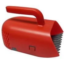 감따는기구 과일따기 막대 장대 1pcs 금속 빗 베리 피커 휴대용 컬렉션 딸기 수확기, 빨간색