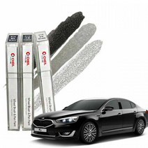 더뉴K7 타이어 휠 도색 펜 사포, 블랙