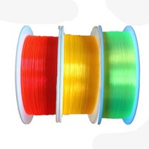 1M 광섬유 막대 하이 카파 라이트 레드 오렌지 그린 0.5mm 1.0mm 형광 케이블 네온 건 셔틀, 03 1.0mm_03 Orange