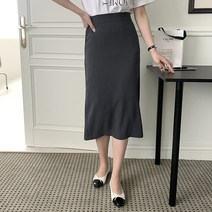 아이우먼 모던일자H라인스커트 MOP055M303 빅사이즈