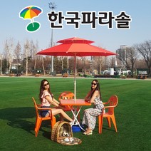 [단품구성] 한국파라솔 국산 FRP 카본 2단 파라솔 직접세트구성 - 테이블 및 의자 물통받침대는 추가로 구매하셔야 됩니다, 17. FRP 2700mm 파라솔 [핑크]