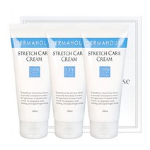 더마하우스 스트레치 케어크림180mlx3개+포장-산전 산후 임산부 청소년기 일반인, 3개, 180ml