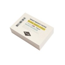 왈가닥스 블랭크 인덱스카드 102 x 152 mm, 화이트, 600매입