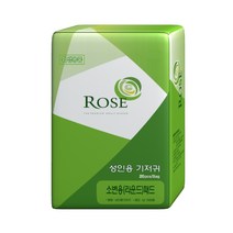 로즈 성인용 속기저귀 라운드 일반형 200매 패드, 10팩, 20매입