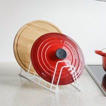 메탈텍스 섹터 트레이 냄비 뚜껑 정리대 화이트, 상세설명 참조, 없음