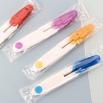 PK글로벌 거슬리는 실밥 자르는 가위 바느질가위 다용도 플라스틱 쪽가위, 1개입, 보라