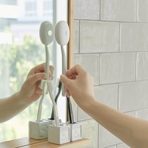 [휴대용UV살균기] 1+1 휘아 칫솔살균기 이클리너, 쿼츠핑크+제트블랙