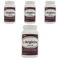 GNC L 엘 아르기닌 헬스부스터 1000mg 90정 4개, 1개, 90캡슐 x 4개