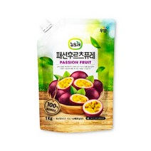 뉴뜨레 냉동 패션후르츠 퓨레 1kg, 단품