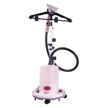 스탠드형 스팀 다리미 공업용 홈쇼핑 옷가게 다리미 한경희 샹들리에 가정용 상업용 의류점 다림기 손에 스팀 다림질 스탠드 고출력 다리미, 01 핑크