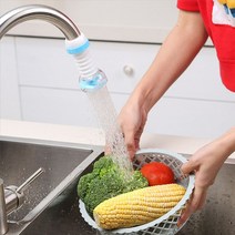 수도꼭지 수전 세면대 싱크대 수도탭 절수 수압, 색상랜덤
