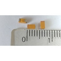 3216 칩탄탈 전해콘덴서 106K010RNJ 10uF10V 5개, 1개