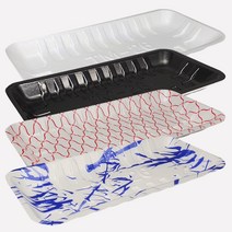 용기닷컴 PSP 스티로폼 사각접시 도시락 포장용기 26호, 청죽(1박스/1000개), 1개, 1개