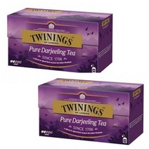 홍차 다즐링 티 Darjeeling black Tea 25티백 2박스, 단품, 단품