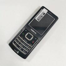 노키아 6500C 블루투스 GSM 3G 언락폰 휴대폰 가성비 기능, 01 Simple set, 01 Black