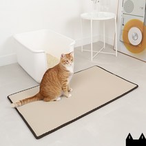 starcat 사막화방지 특대형 고양이 모래매트, 크레용