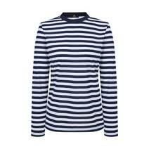 엠바골프 여성 단가라 라운드 긴팔 티셔츠 M223LTS033