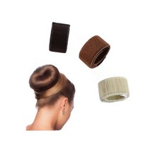 똥머리 헤어 밴드 초간단 올림 셀프 상고 머리 만들기, 브라운GY002177